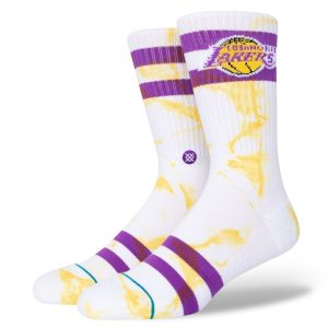 STANCE LAKERS DYED CREW SOCK